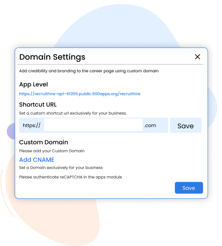 domain customization